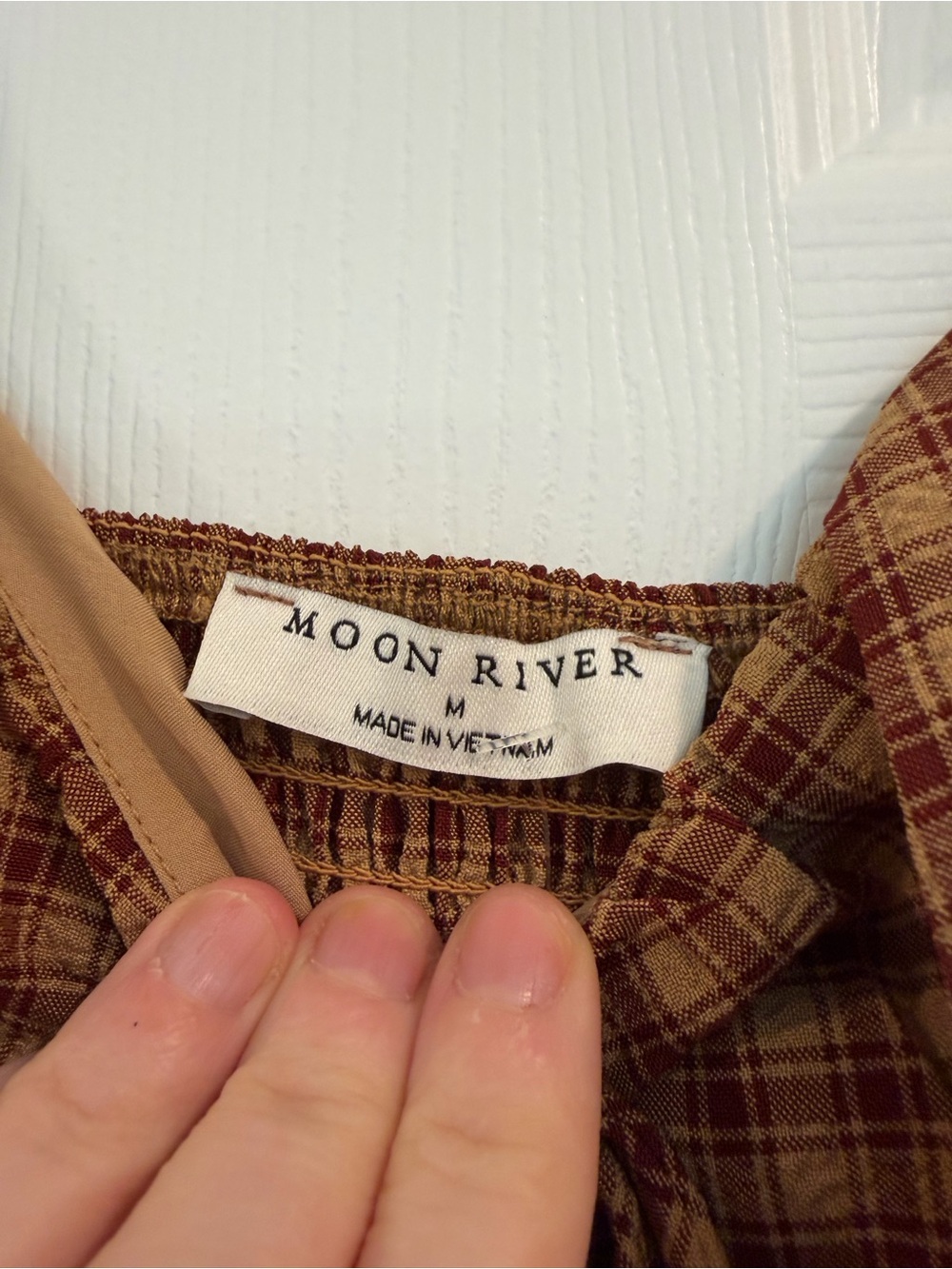 Tuckernuck’s Moon River Gorgeous Fall Plaid Tiered Dress - Picture 5 of 6